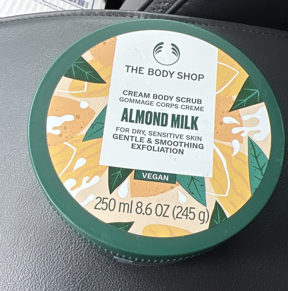 The Body Shop Almond Milk Body Scrub 240ml 8.2oz